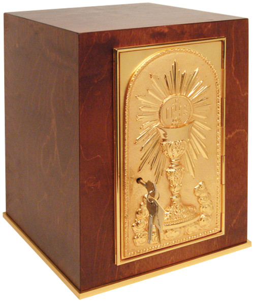 K904 Tabernacle | Wood with 24K Gold Plate Door