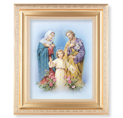 Holy Family Gold Framed Art | Style A