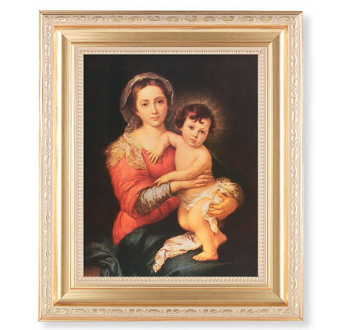 Madonna and Child Gold Framed Art | Style F