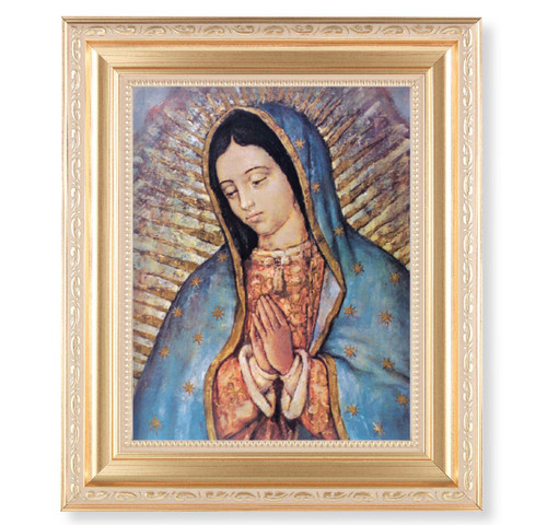 Our Lady of Guadalupe Gold Framed Art | Style B