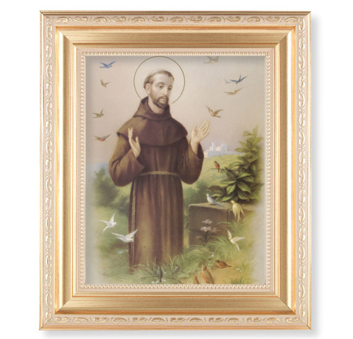 St. Francis Gold Framed Art | Style A