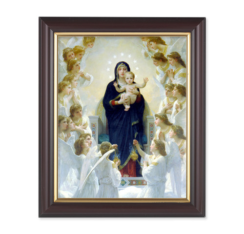 Queen of the Angels Walnut Framed Art | 8" x 10"