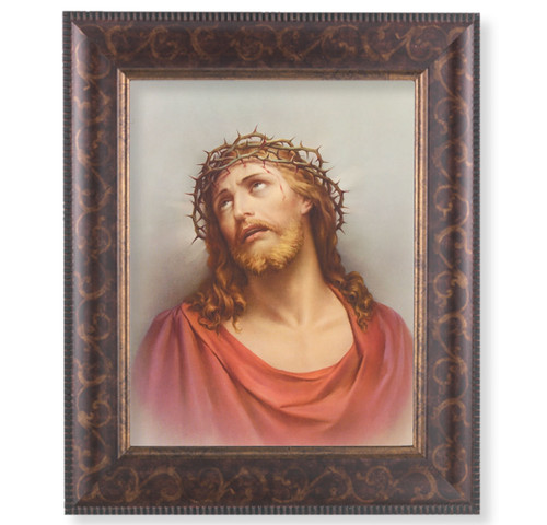 Christ in Agony Art-Deco Framed Art