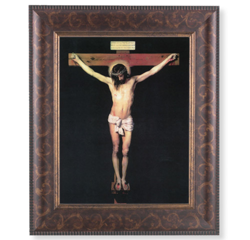 Crucifixion Art-Deco Framed Art