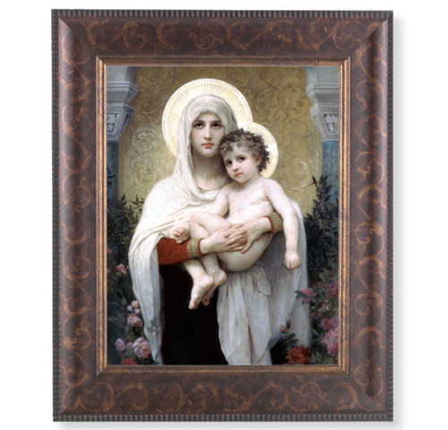 Madonna and Child Art-Deco Framed Art | Style B