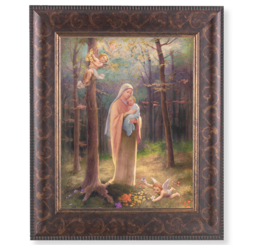 Madonna of the Woods Art-Deco Framed Art