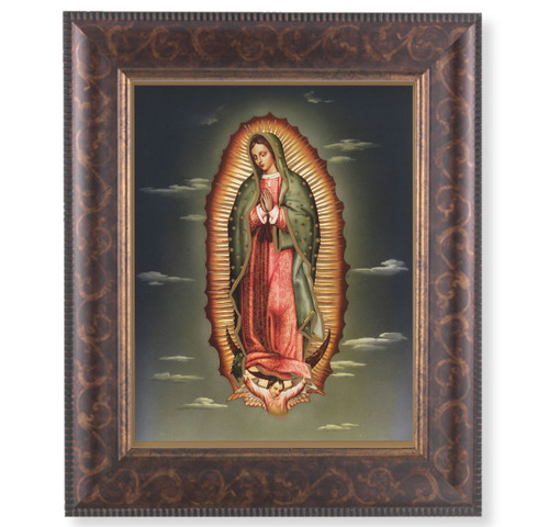 Our Lady of Guadalupe Art-Deco Framed Art | Style D