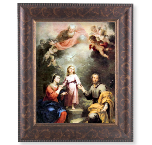 Heavenly and Earthly Trinities Art-Deco Framed Art