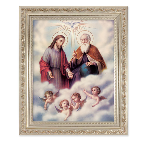 The Trinity Antique Silver Framed Art | Style A