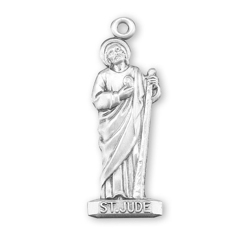 Saint Jude Sterling Silver Medal