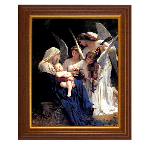 Heavenly Melody Dark Walnut Framed Art