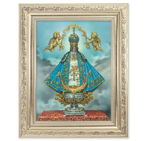 Virgen de San Juan Ornate Silver Framed Art