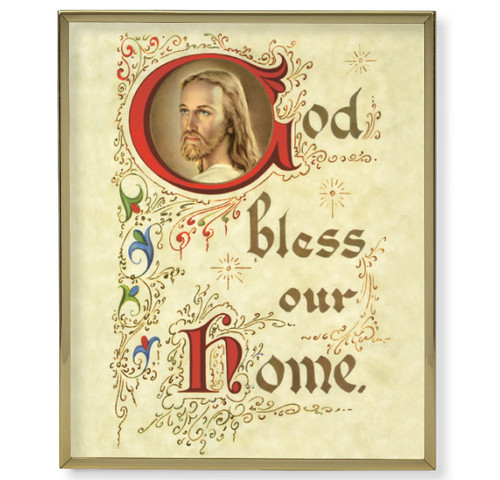 House Blessing Gold Framed Art | 11" x 14"