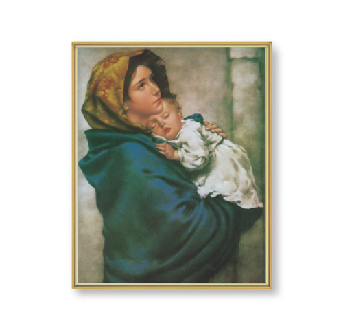 Madonna of the Street Gold Framed Art | 11" x 14"