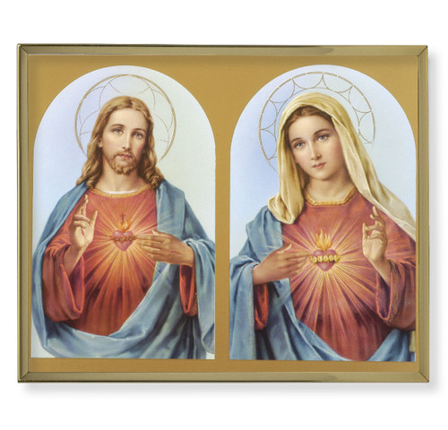 The Sacred Heart Gold Framed Art | 11" x 14" | Style A