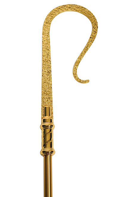 K65 Textured Decorative Node Bishop Crozier | Multiple Finishes Available