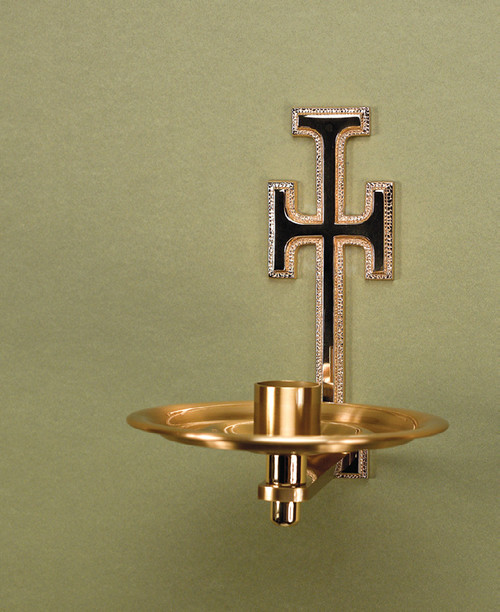 #40CCH13 Consecration Candle Holder | 10 1/2" H | Multiple Finishes Available