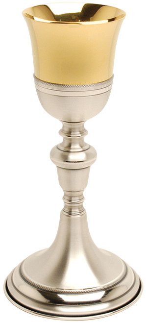 K919 Two-Tone Chalice | 9 1/4", 4oz. | 24K Gold & Silver-Plated