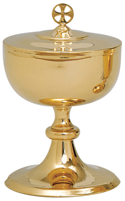 K400 Traditional Covered Ciborium | Multiple Sizes Available | 24K Gold-Plated