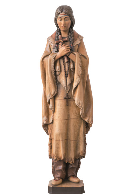 #901 St. Kateri Tekakwitha Statue | Handmade In Italy