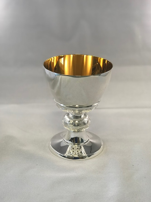 6-1/4" Sterling Silver Chalice with Paten