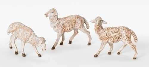 Set of Sheep - 3 Pieces | 7.5" Scale | Fontanini Italian Nativity