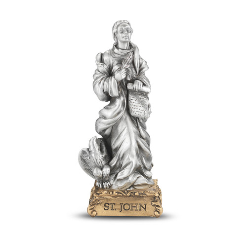 St. John the Evangelist Pewter Statue