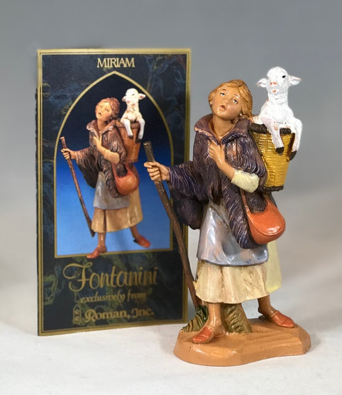 Miriam | 5" Scale | Fontanini Italian Nativity