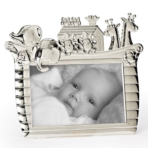 7.25" Noah's Ark Picture Frame | Holds 4" x 6"