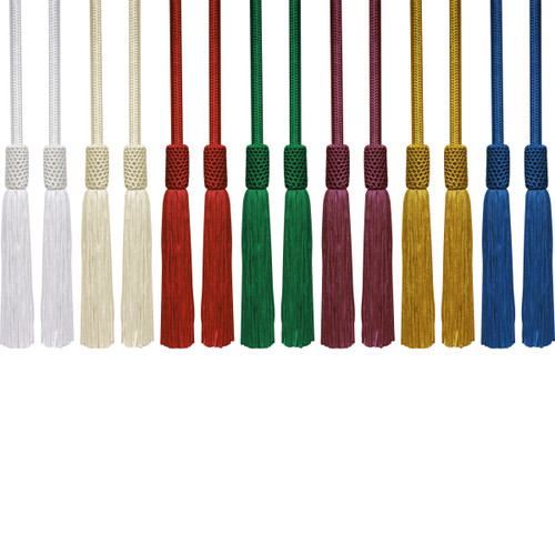 High End, Hand-Made Tassel Cincture | 147" L | All Colors | Made in Belgium