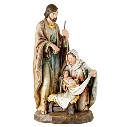 17'' Holy Family Nativity Scene | Resin