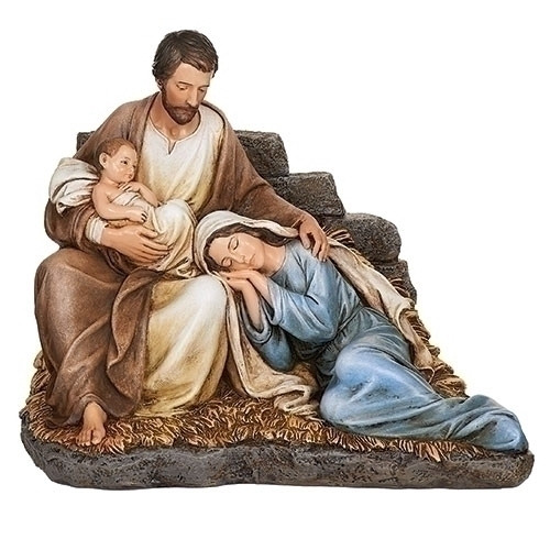 7" Holy Family "Let Mum Rest" Figure | Resin