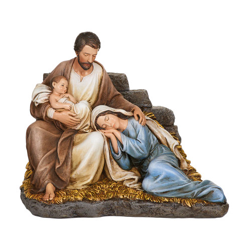 7" Holy Family "Let Mum Rest" Figure | Resin