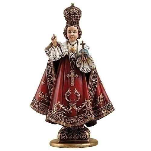 8" Infant of Prague Statue | Resin/Stone