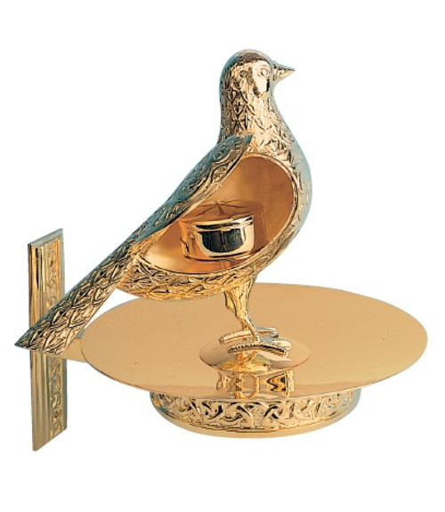 #4132 "Holy Spirit" Dove Tabernacle | 24K Gold-Plated