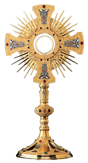 #7290 "The St. Remy" Monstrance | Multiple Finishes Available | Handmade In Spain