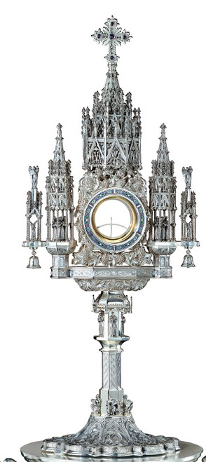 #7293 "The Gothic" Monstrance | Multiple Finishes Available