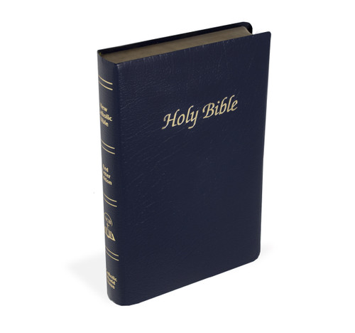 New Catholic Bible First Communion Bible | Blue