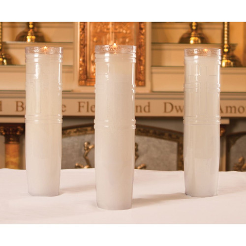 14 Day Open Top Plastic Sanctuary Candle | 12% Blended | Case of 9