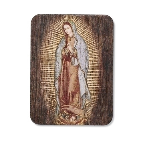 8" Our Lady of Guadalupe Wall Plaque | MDF