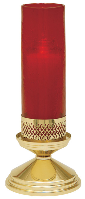 K498C Solid Brass Altar Sanctuary Lamp