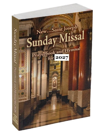 St. Joseph Sunday Missal | Annual Prayerbook And Hymnal For 2027 | PREORDER
