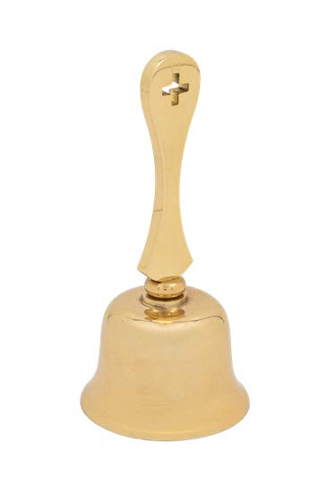 QUICK SHIP | Polished Brass Altar Bells | One, Two, Three, or Four Bell Sets | Made in Italy