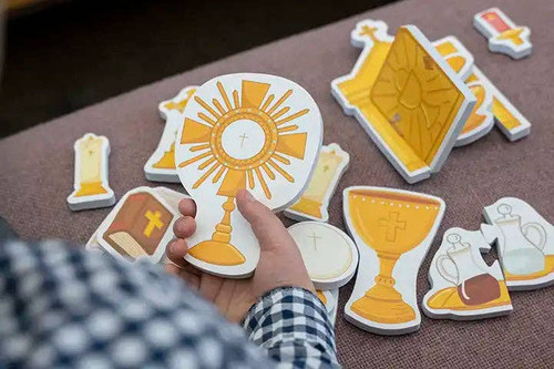 Catholic Mass Set For Kids | 21 Pieces & Tote Bag
