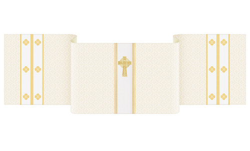 #3858 Celtic Cross-Embroidered Humeral Veil