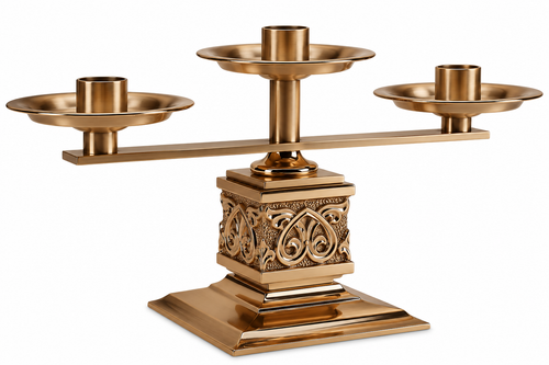 #90ACL35 Altar Candleabra | Bronze | Multiple Light Options