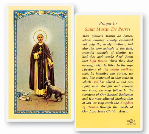 St. Martin de Porres Prayer