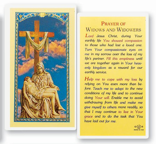 Prayer for Widows & Widowers