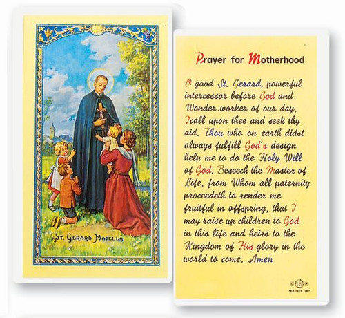 St. Gerard Motherhood Prayer