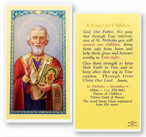 St. Nicholas Prayer